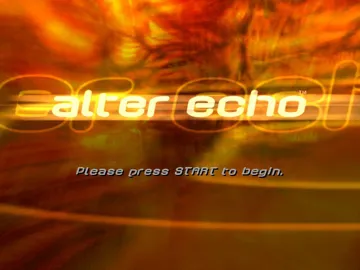 Alter Echo (USA) screen shot title